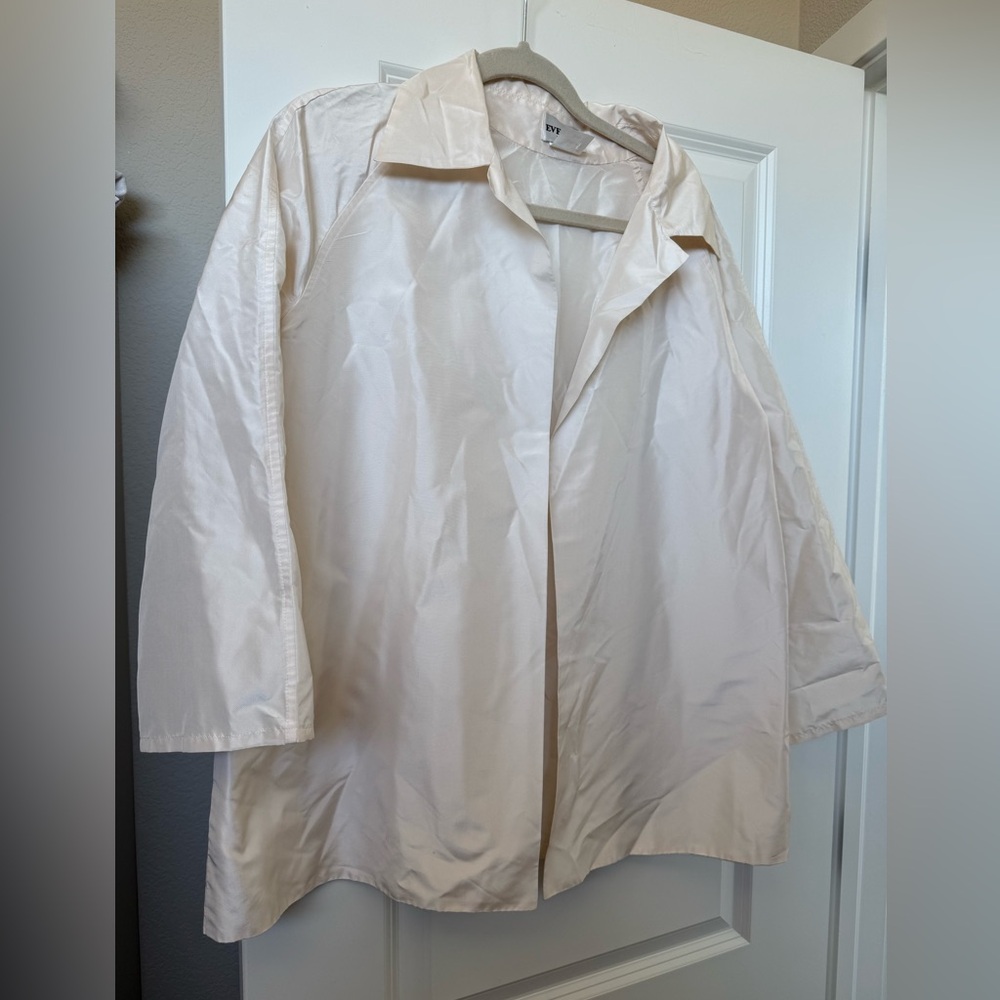 Elegant Cream Women's Top